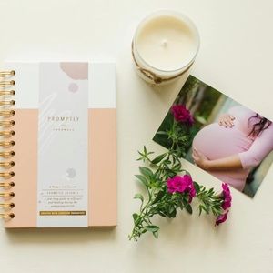 Postpartum self care journal